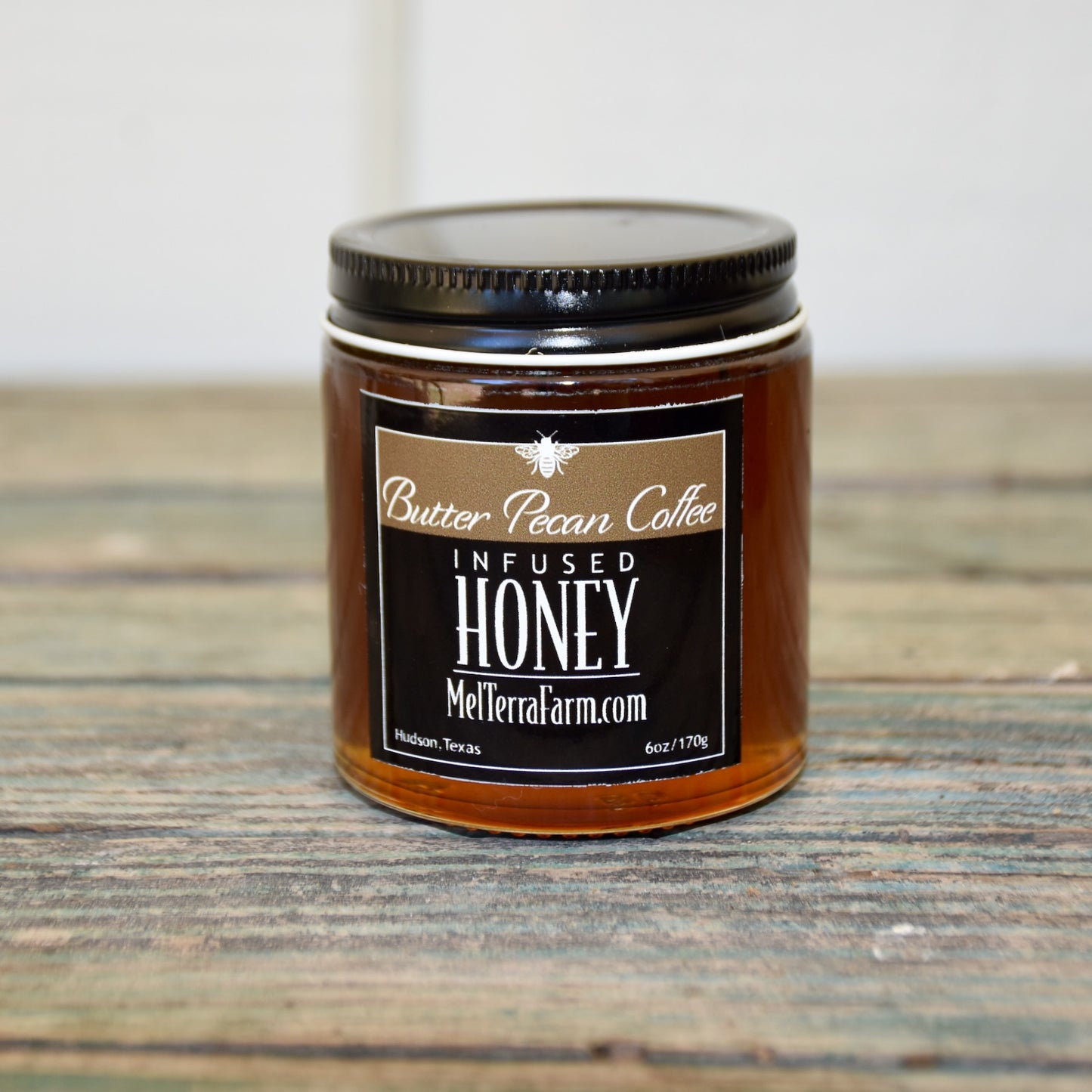 Butter Pecan Coffee Infused Honey