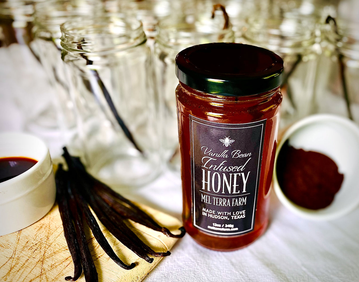 Vanilla Bean Infused Honey