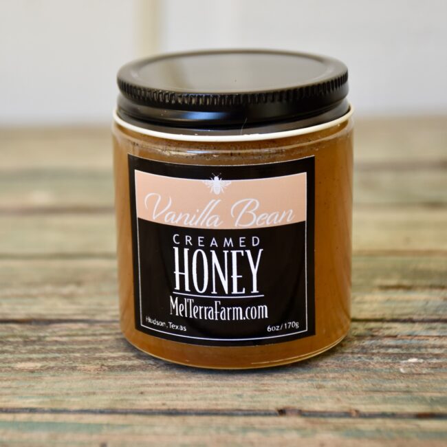 Vanilla Bean Creamed Honey